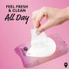 imageSummers Eve Fragrance Free Gentle Daily Feminine Wipes Removes Odor pH balanced 32 Count 4 PackSimply Sensitive
