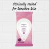 imageSummers Eve Fragrance Free Gentle Daily Feminine Wipes Removes Odor pH balanced 32 Count 4 PackSimply Sensitive
