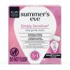 imageSummers Eve Golden Glamour Daily Refreshing Feminine Wipes Removes Odor pH balanced 16 CountSimply Sensitive
