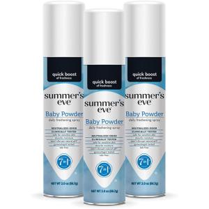 imageSummers Eve Baby Powder Daily Gentle Feminine Spray 2 oz 3 PackBaby Powder
