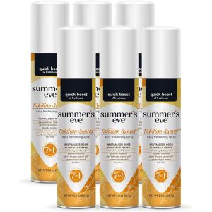 imageSummers Eve Baby Powder Daily Gentle Feminine Spray 2 oz 3 PackTahitian Sunset