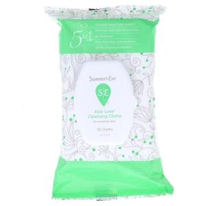imageSummers Eve Cleansing Cloths 32 Count Aloe Love32 Count Pack of 31 Count Pack of 2