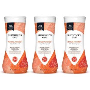 imageSummers Eve Delicate Blossom Daily Refreshing All Over Feminine Body Wash Removes Odor Feminine Wash pH Balanced 9 fl oz 12 Pack15 Fl Oz Pack of 3