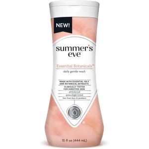 imageSummers Eve Essential Botanicals Gentle Wash with Argan Oil Removes Odor pH balanced 12 fl oz15 Fl Oz Pack of 1
