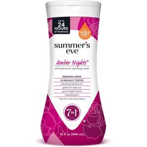imageSummers Eve Fragrance Free Gentle Daily All Over Feminine Body Wash Removes Odor Feminine Wash pH Balanced 15 fl ozAmber Nights