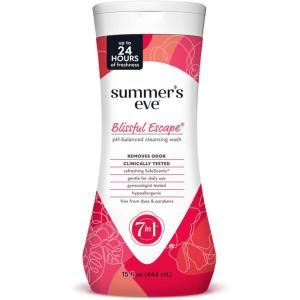 imageSummers Eve Fragrance Free Gentle Daily All Over Feminine Body Wash Removes Odor Feminine Wash pH Balanced 15 fl ozBlissful Escape