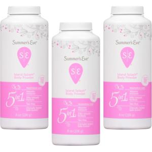 imageSummers Eve Island Splash Body Powder 8 Oz Pack of 3