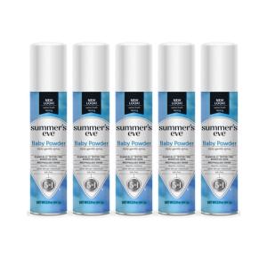 imageSummers Eve Baby Powder Freshening Deodorant Spray 2 Oz Pack of 52 Ounce Pack of 5