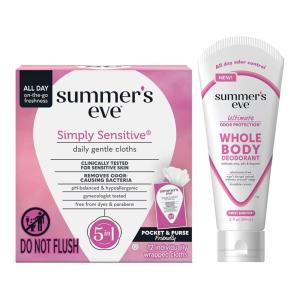 imageSummers Eve Whole Body Deodorant for Women Ultimate Odor Control Aluminum Free Deodorant Fresh Scent 3 Fl OzSimply Sensitive